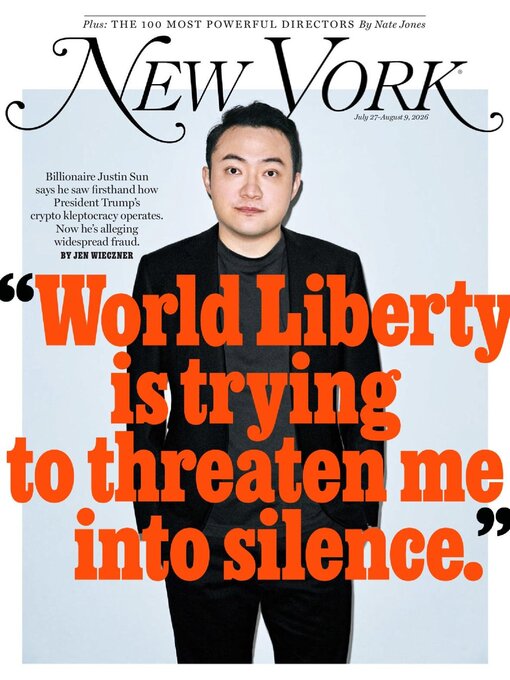 Cover image for New York Magazine